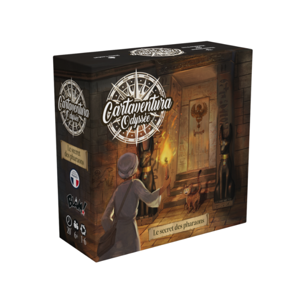 Packshot Cartaventura Odyssée - Le secret des pharaons