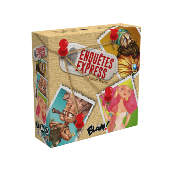 Packshot Enquêtes Express - Boîte 3 enquêtes