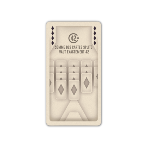 Packshot Splito - Carte 42