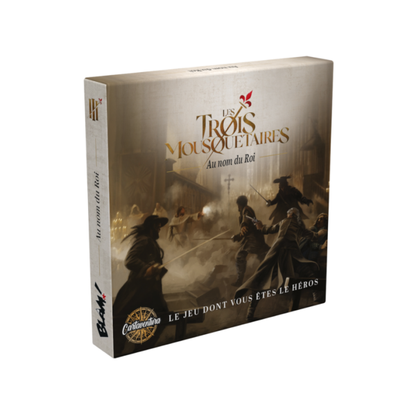 Packshot Cartaventura Les Trois Mousquetaires - Au nom du Roi